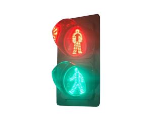 交通信号灯302动态绿人行